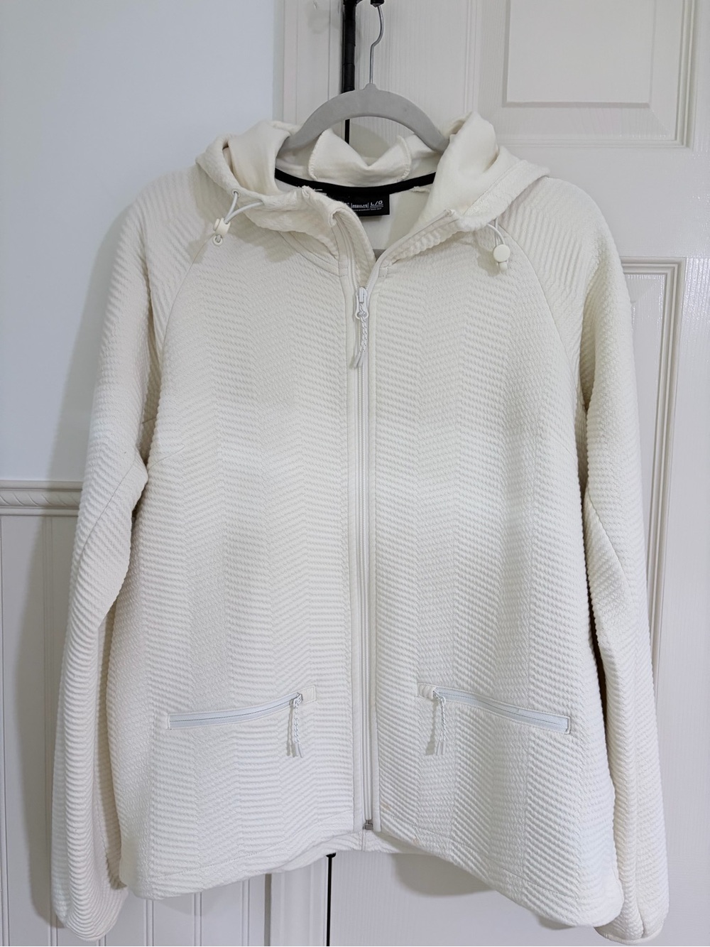Helly Hansen Cream Hooded Teddy Jacket
